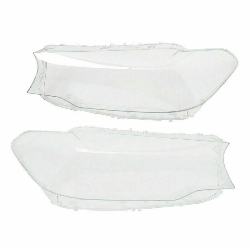 Pair Headlight Headlamp Lens Cover Shell for BMW 5 Series G30 G31 G38 2017 2018