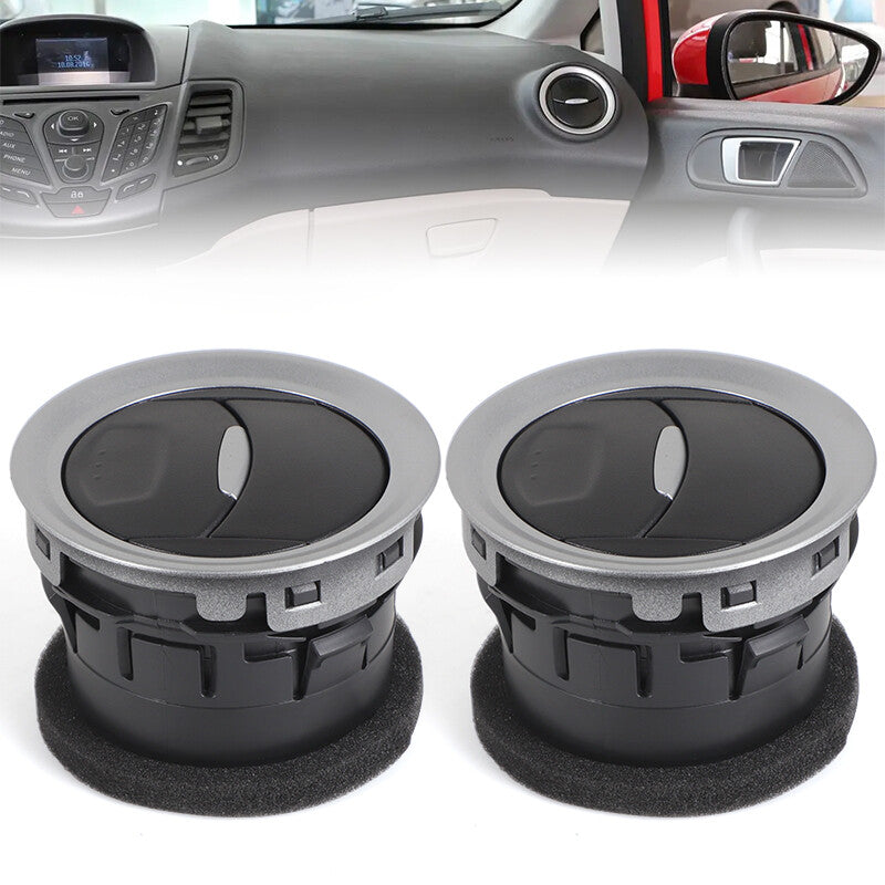 2x Air Conditioning Outlet Vent Grille Diffuser Fit for Ford Fiesta Connect NEW