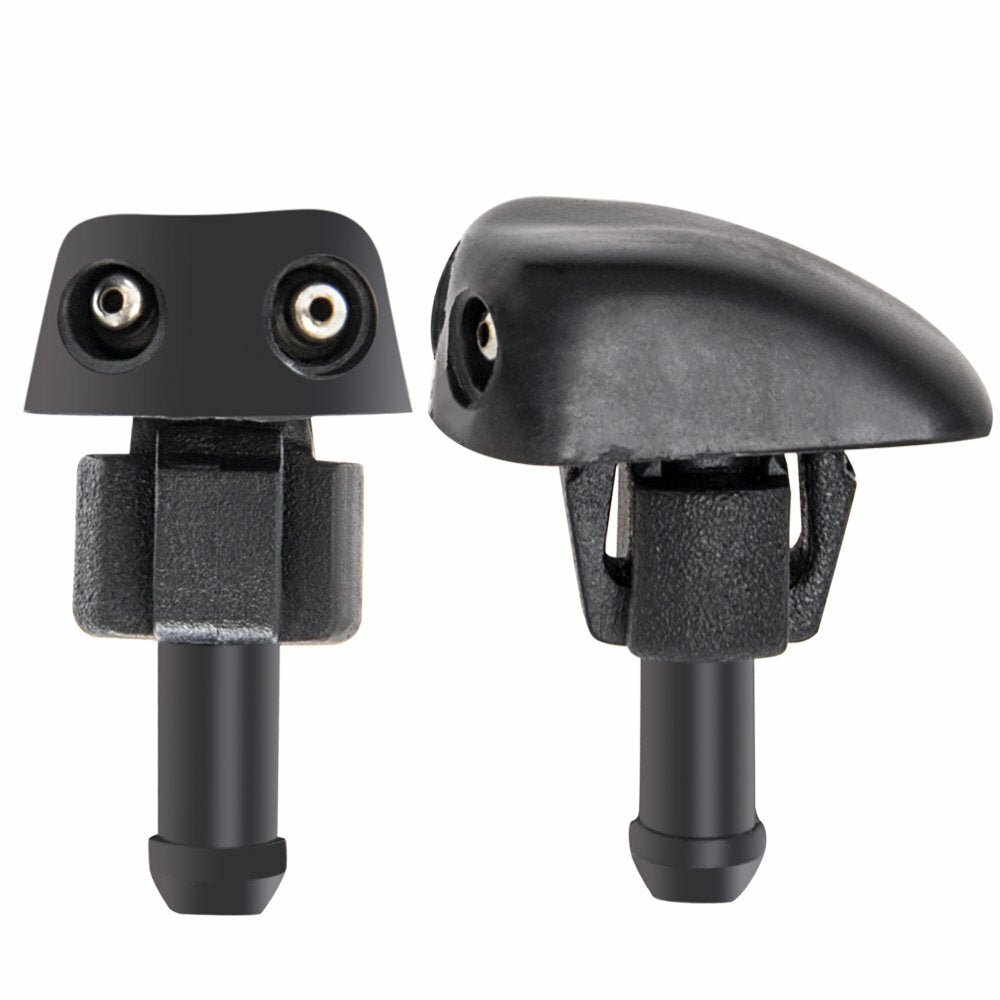 Universal Dual Holes Windshield Washer Nozzle Wiper Water Spray Jet Adjustable