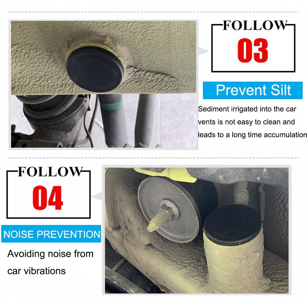 6PCS Chassis Waterproof Stopper Plugs Cover for Suzuki for Jimny 2019-2023 JB64 JB74