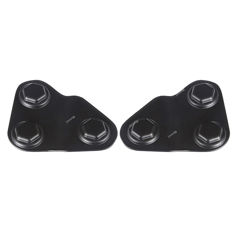 2Pcs for Jeep for Wrangler JL JLU JT 2018-2021 Car Door Screw Protector Covers Trim