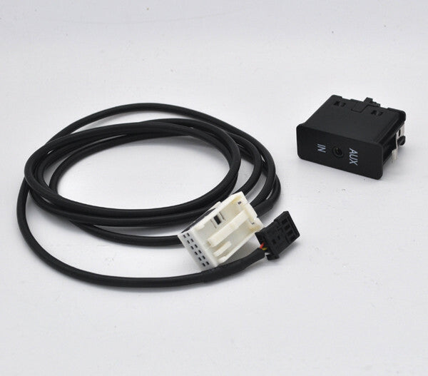 AUX AUDIO PLUG IN PORT SOCKET For E60 E61 04-2010 F07 F10 F11 F18 E89 11-16 v