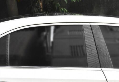 for Benz A-Class 2019-22 Carbon Fiber Pillar Post Door Window Molding Strip Trim