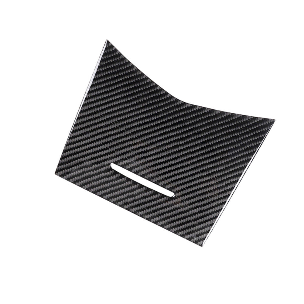 2Pcs Carbon Fiber Interior Dashboard Strip Cover Trim for Honda CR-V 2017-2021 v