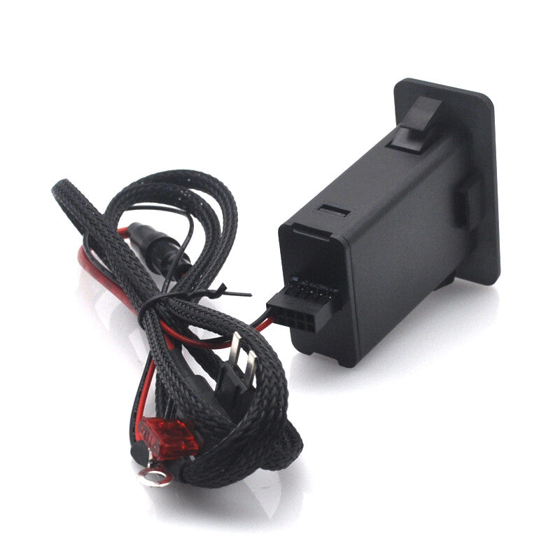 USB dual Ports Socket for VW for Golf 7 Mk7 Transporter T6 Factory Dual Retention