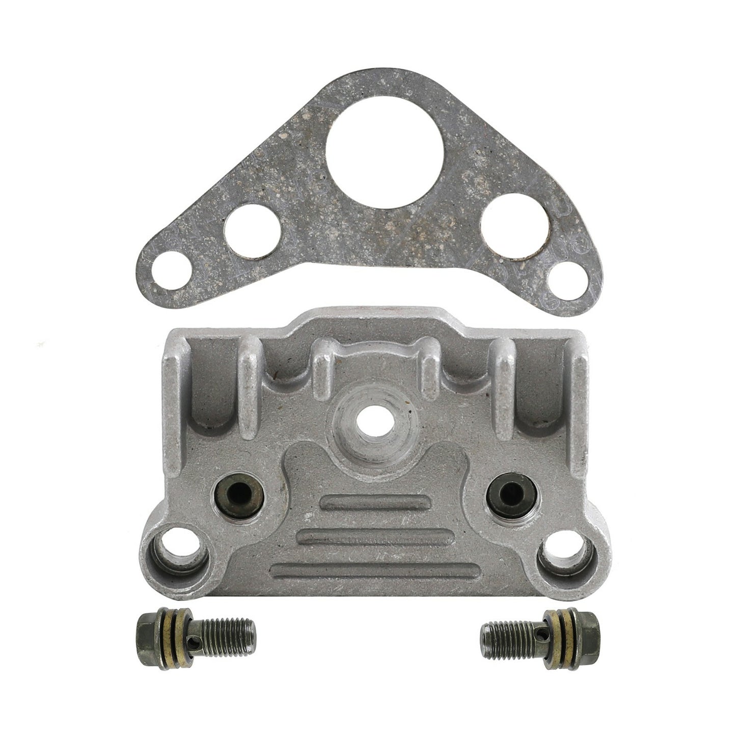 Engine cover oil cooler adapter plate bracket for Fo 125cc 140cc 160cc Dirt Pit bicycles