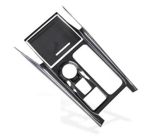 2X Carbon Texture Trim for Ford Explorer 2020-2024 Gearbox Panel Center Console