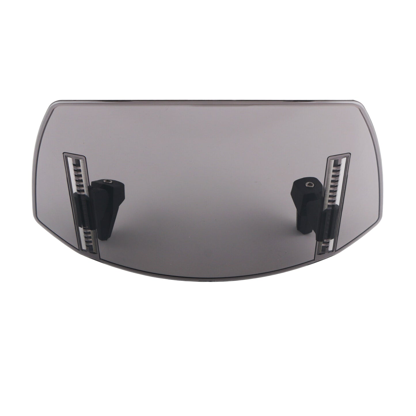 Smoked motorcycle windshield clips, windshield set, deflector, extended boiler