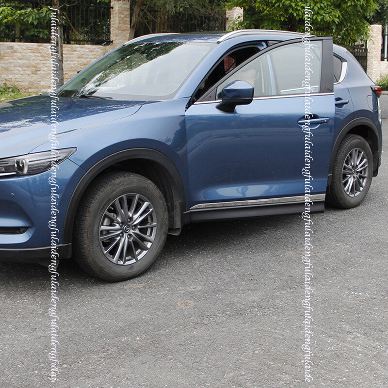 for Mazda CX-5 2017-2024 Chrome stainless Car Body Door Side Molding Cover Trim