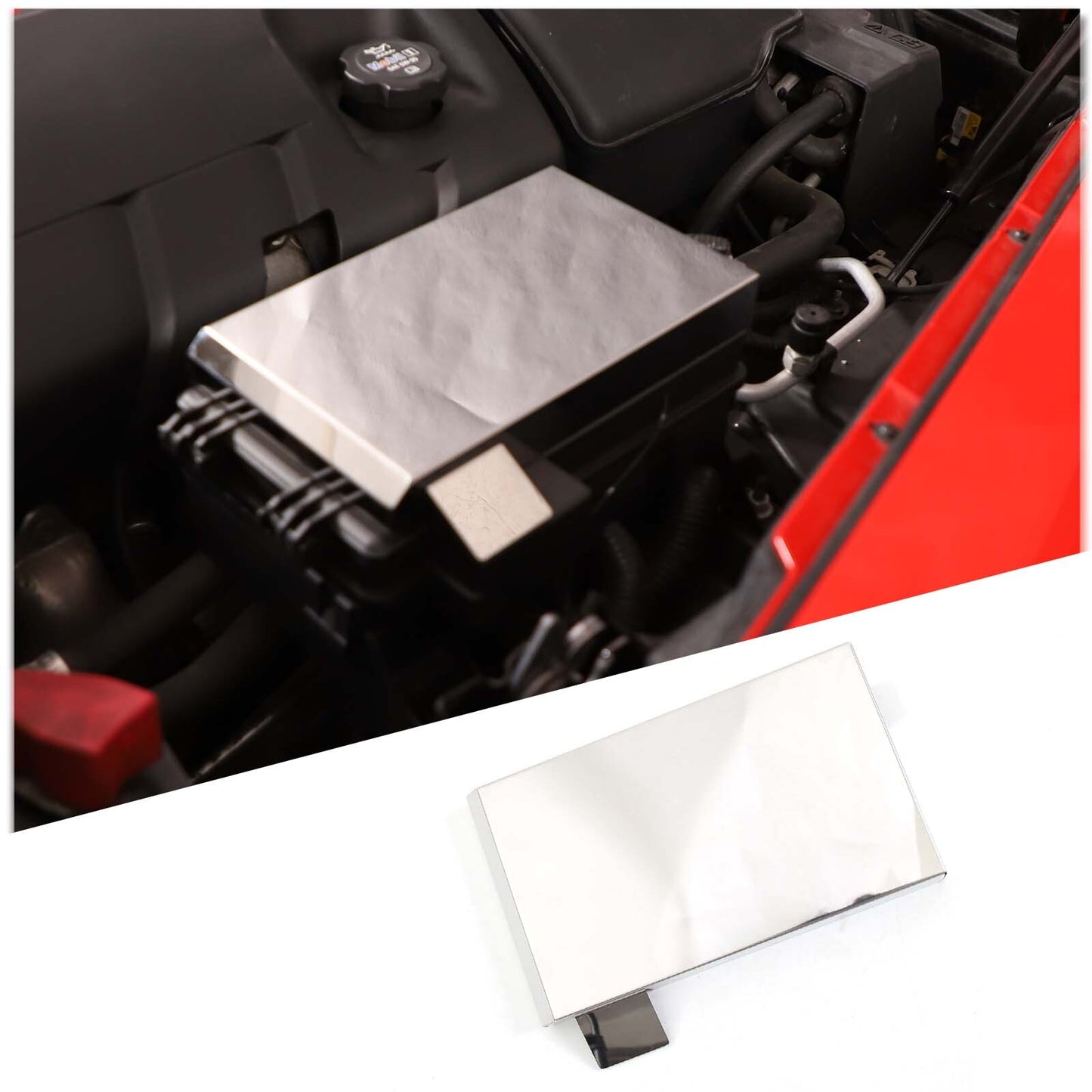 ABS black tailgate badge ring cover decorative frame suitable for Ranger 2015-2022- v