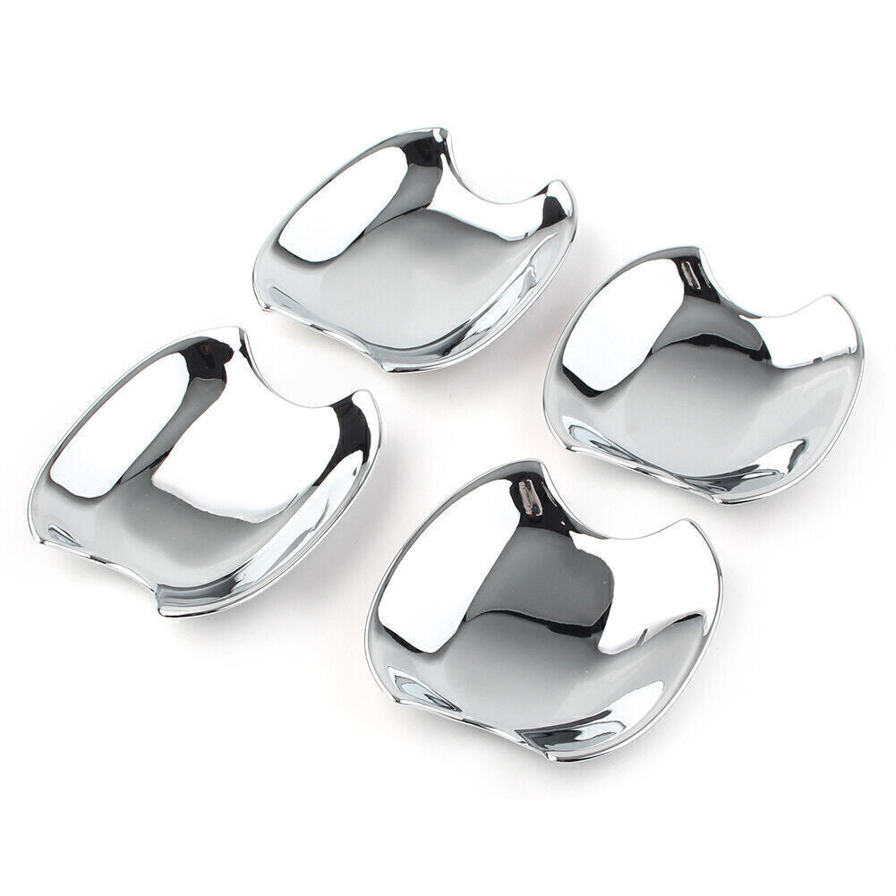 4PCS Outer Door Handle Bowl Cover Trim Chrome Set Fit for Toyota Sienta 2016-2018