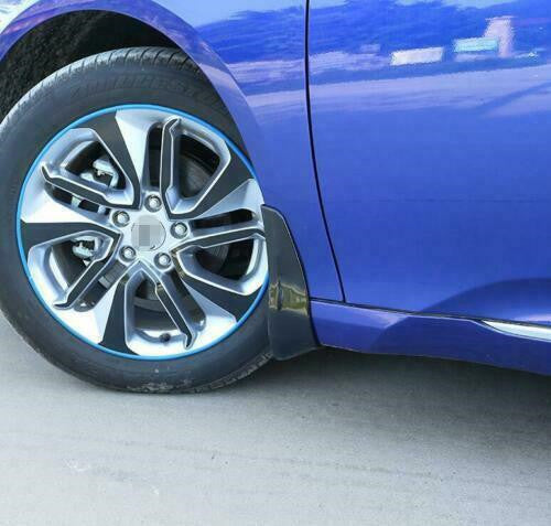 4For for Honda for Civic 2022-2023 Black Painted Mud Flaps MudFlaps Fender Splash Guards