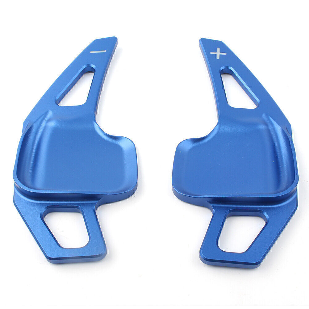 Blue Steering Wheel Shift Paddle Extension FIT for BMW 3 5 Series F10/F30/F80