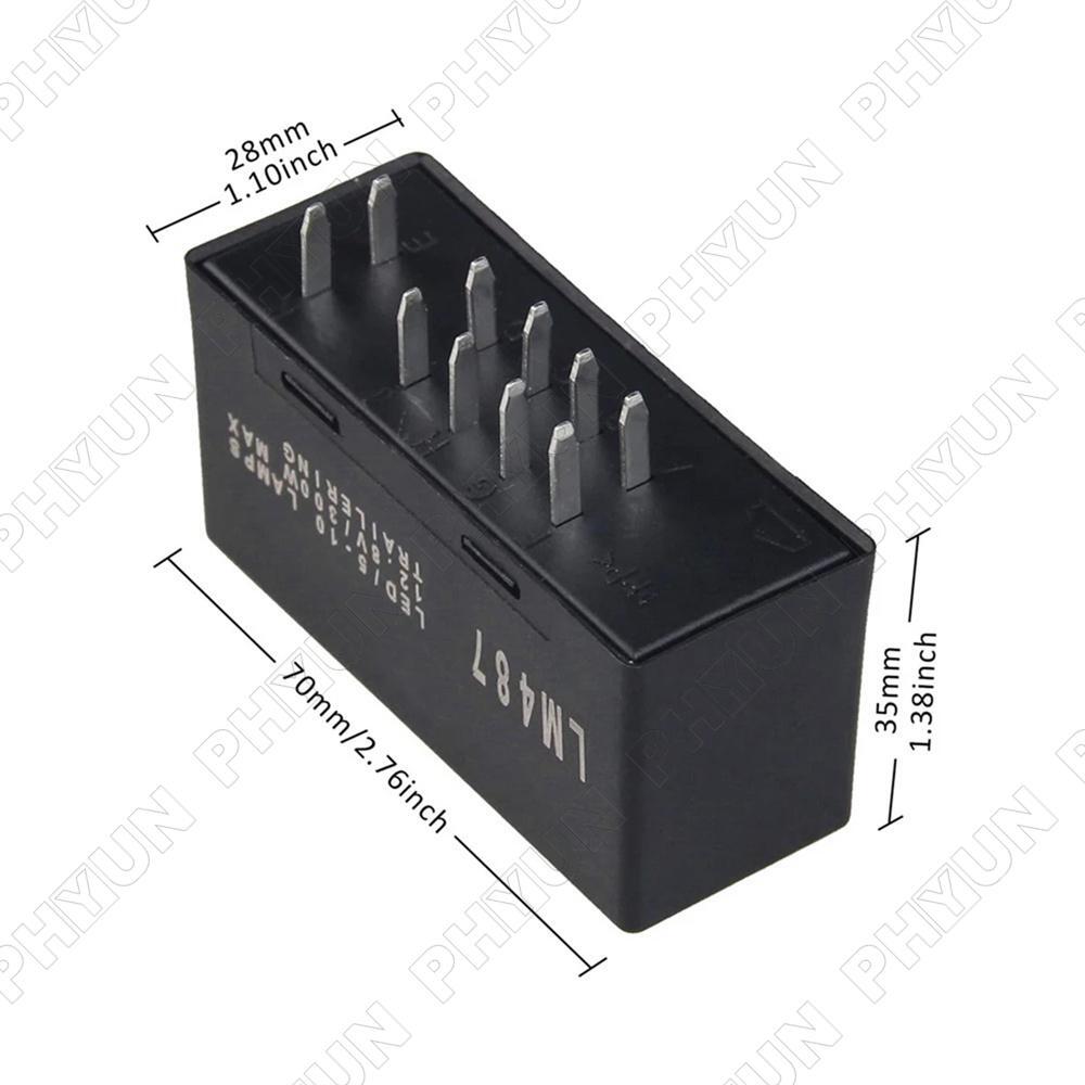 Hazard Warning LED Flasher Relay For 03-07 Chevy Silverado for GMC for Sierra for Hummer H2 Q