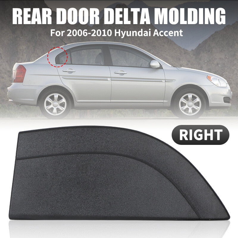 Rear Door Delta Molding Right Side 83830-1E000 For 2006-2010 for Hyundai Accent NEW