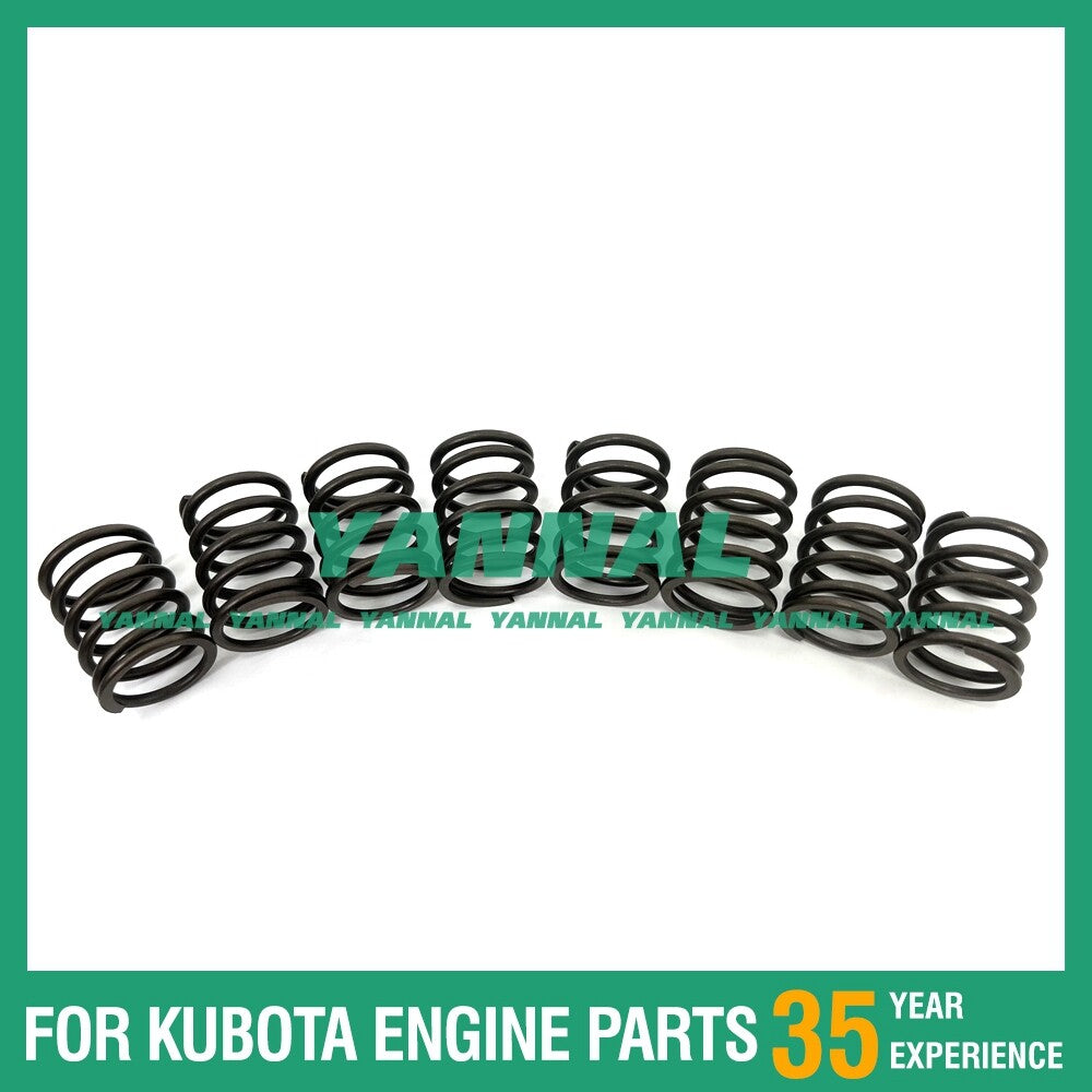 Brand new 8-piece valve spring set for V2203 and V2403 engine parts.