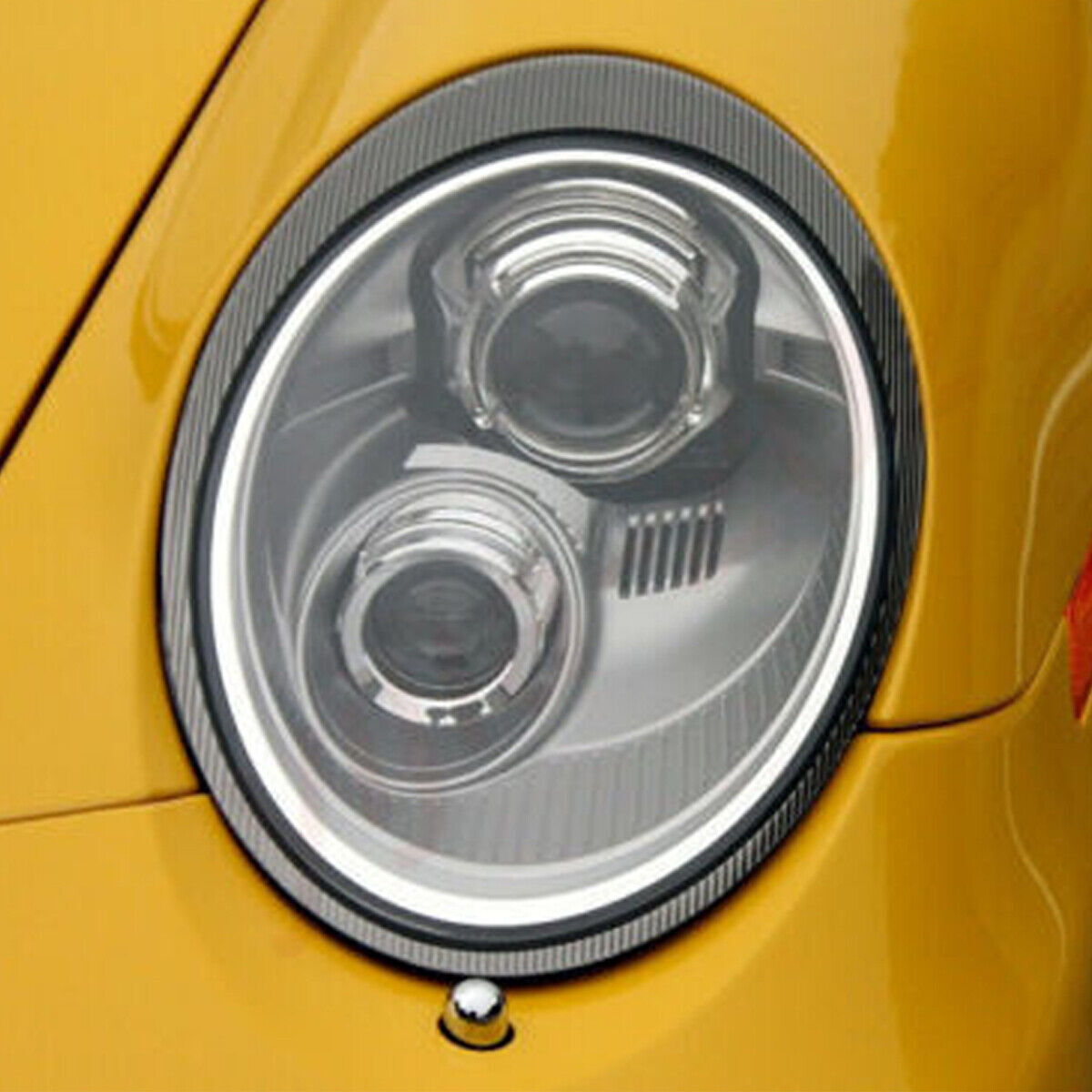 2x Headlight Headlamp Lens Cover Replacement for Porsche 997 911 Carrera 2006-12