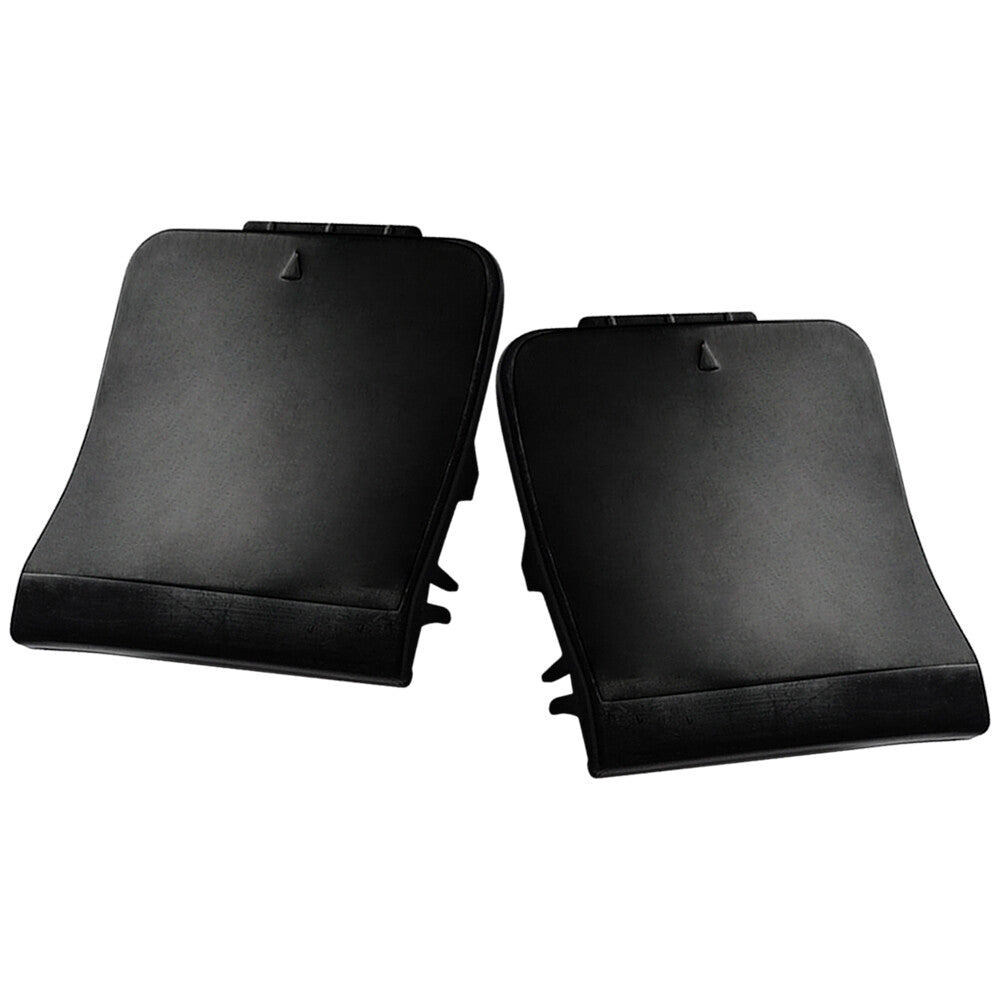 2Pcs Rear Bumper Tow Hook Cover Left+Right Unpainted For X3 F25 M 2010-2013 Q