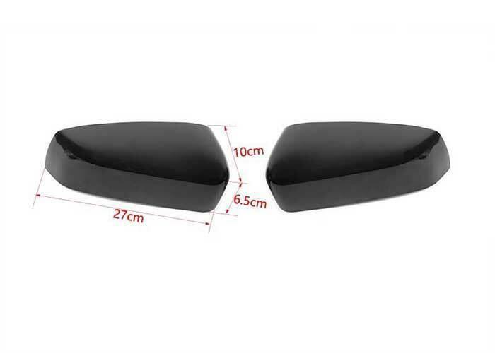 Exterior Rear View Mirror Cover Trim Gloss Black for Ford for Mustang 2009-2013 2014