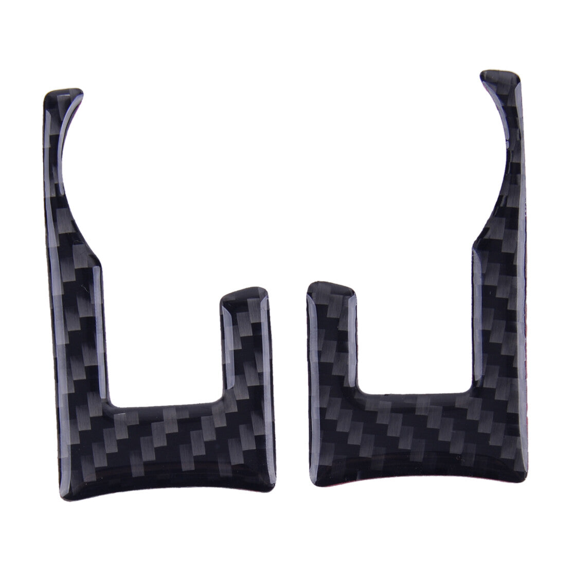 Carbon fiber exterior console CD switch button panel trim suitable for ford for Mustang 15-19