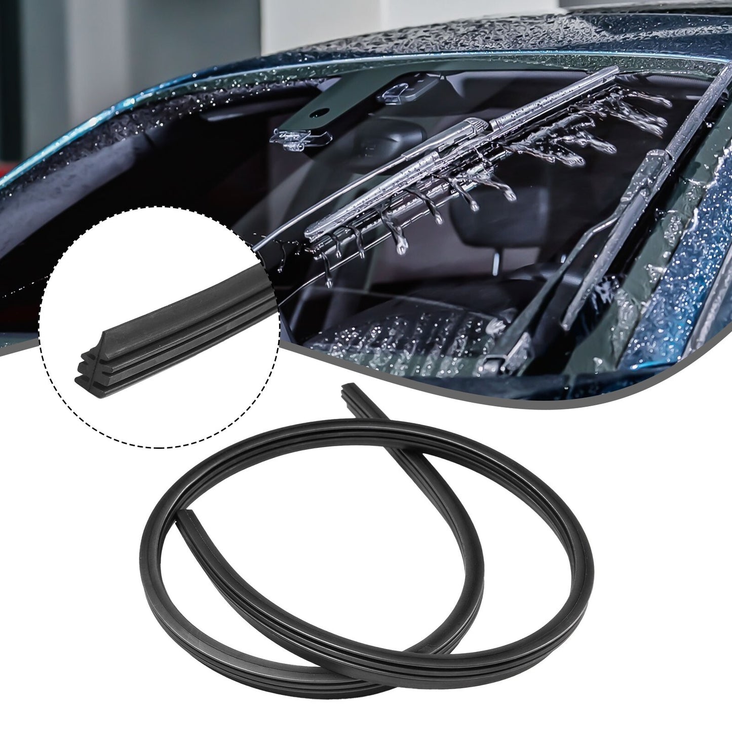 Vehicle Wiper Blade Refill Strip 28-inch 700mm / 28-inch Replacement Part new