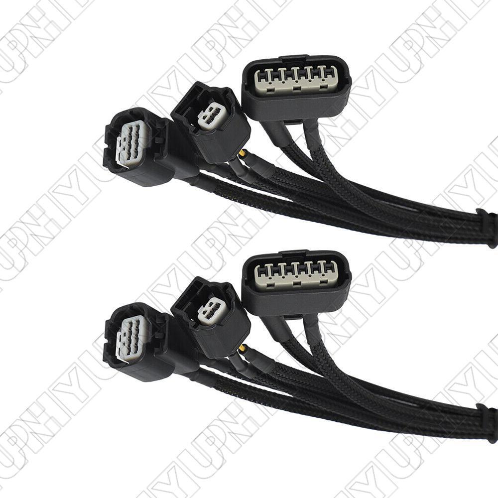 2Pcs Wire Adapters For 2016 2017 for Accord Sedan Halogen to Touring LED Headlight Q
