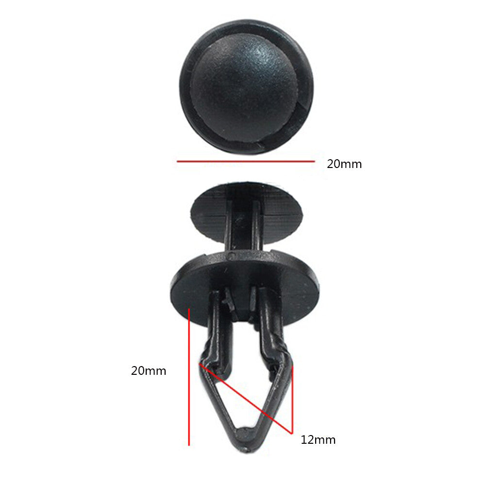 10 Car Bumper Fascia Trim Panel Retainer Clips for GM