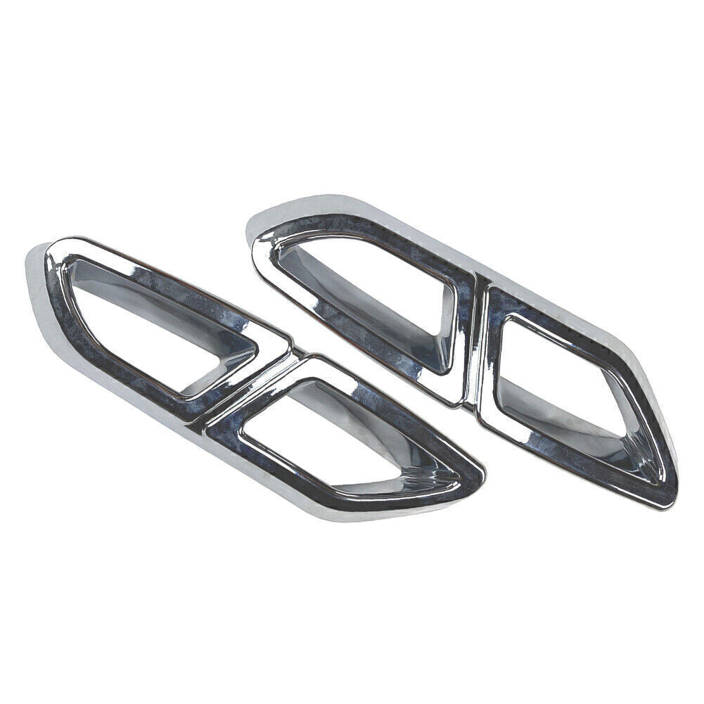 ABS Rear Exhaust Muffler Tail Pipe Cover Trim for VW for Passat B8 2016-2019 17