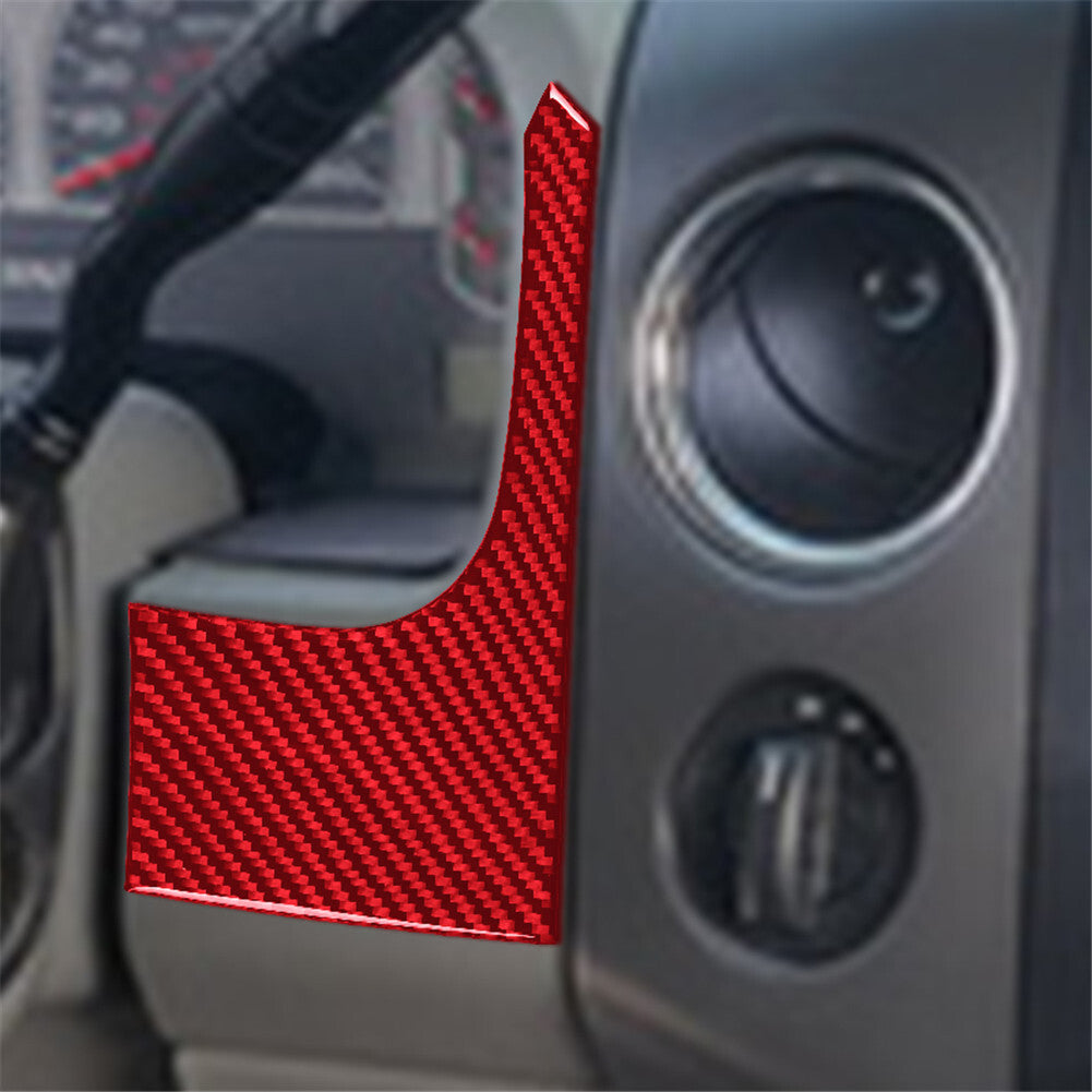 4X Carbon Fiber Door Handle Frame Cover Trim for Chrysler 200 2015-2017 Type A v