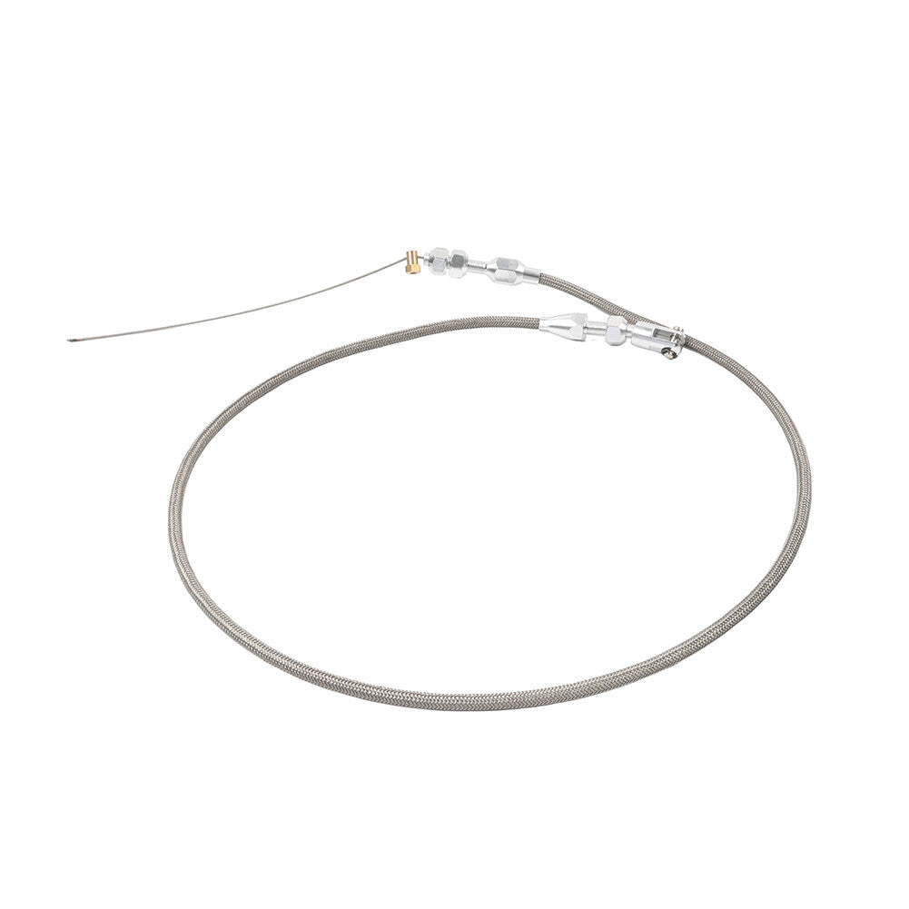 Conversion Braided Throttle Cable Kit for Chevy LS1 Engine 4.8L 5.3L 5.7L 6.0L Q