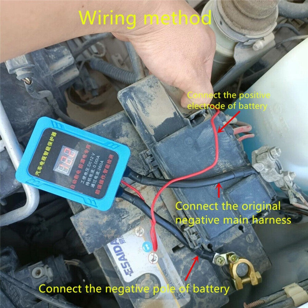 1pc Wireless Remote Car Battery Isolator Cut-Off Power Kill Master Switch New n