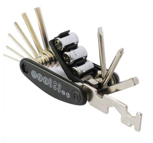Wrench Screwdriver Socket Wrench Repair Portable Motorcycle Multi Hex Key Tool