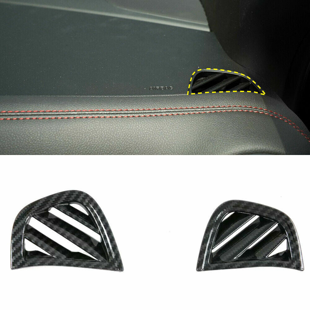 4PCS Front Dashboard Air Outlet Vent Cover Trim for Chevrolet Blazer 2019-2022