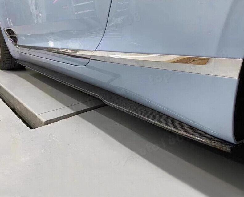 Carbon fiber body side skirt boiler for Bentley GT 2018 - 2021
