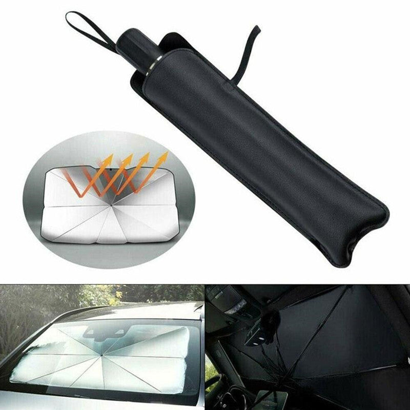 Car Protection Heat Insulation Cloth Front Shading Windshield Sunshade Umbrella