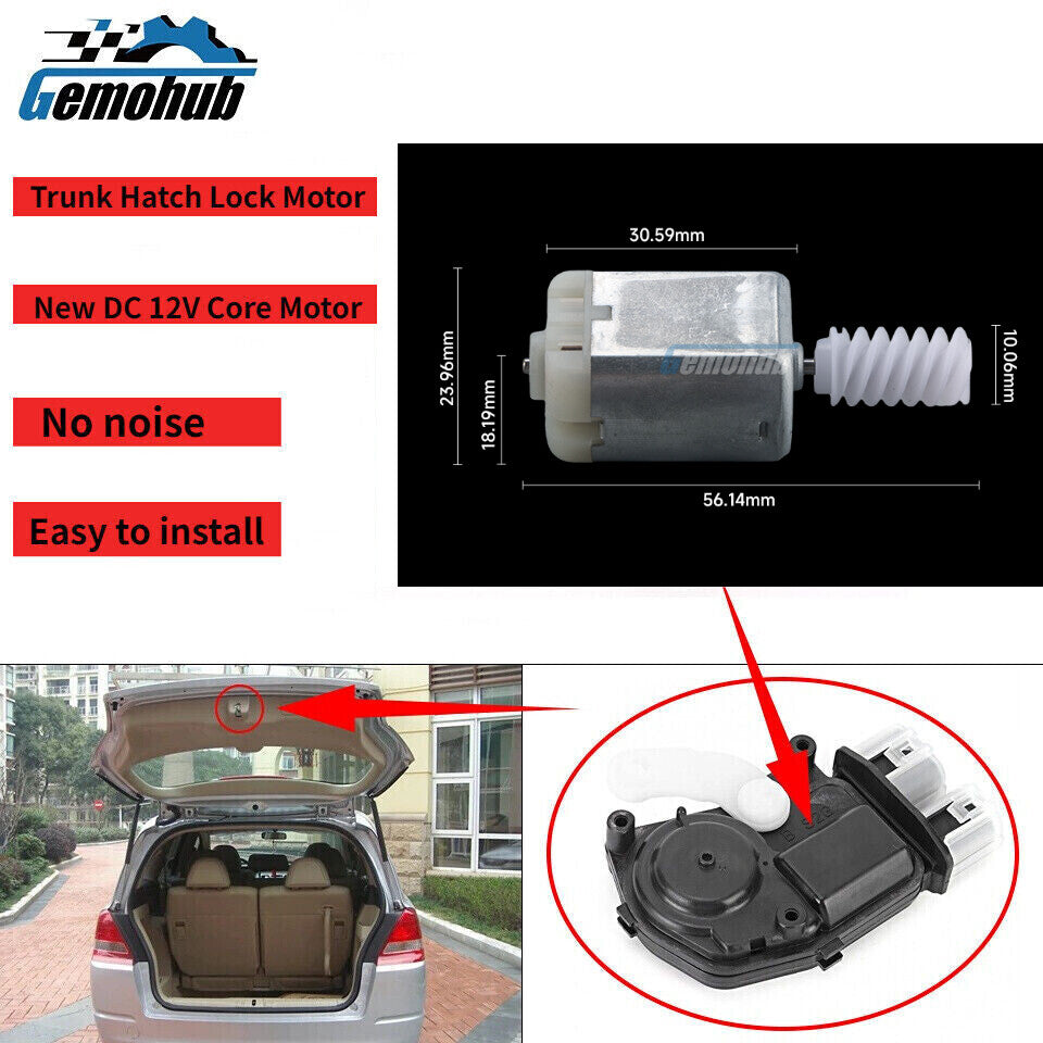 Electric Trunk Lock Latch Motor for 08-17 for Citroen C5 13-2017 for Citroen C4 Picasso