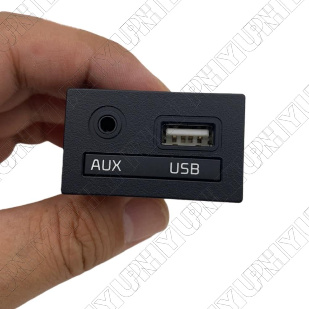USB/AUX Audio Input Port Adapter Jack for Kia Forte Cerato K3 2016-21 96120A7600 Q