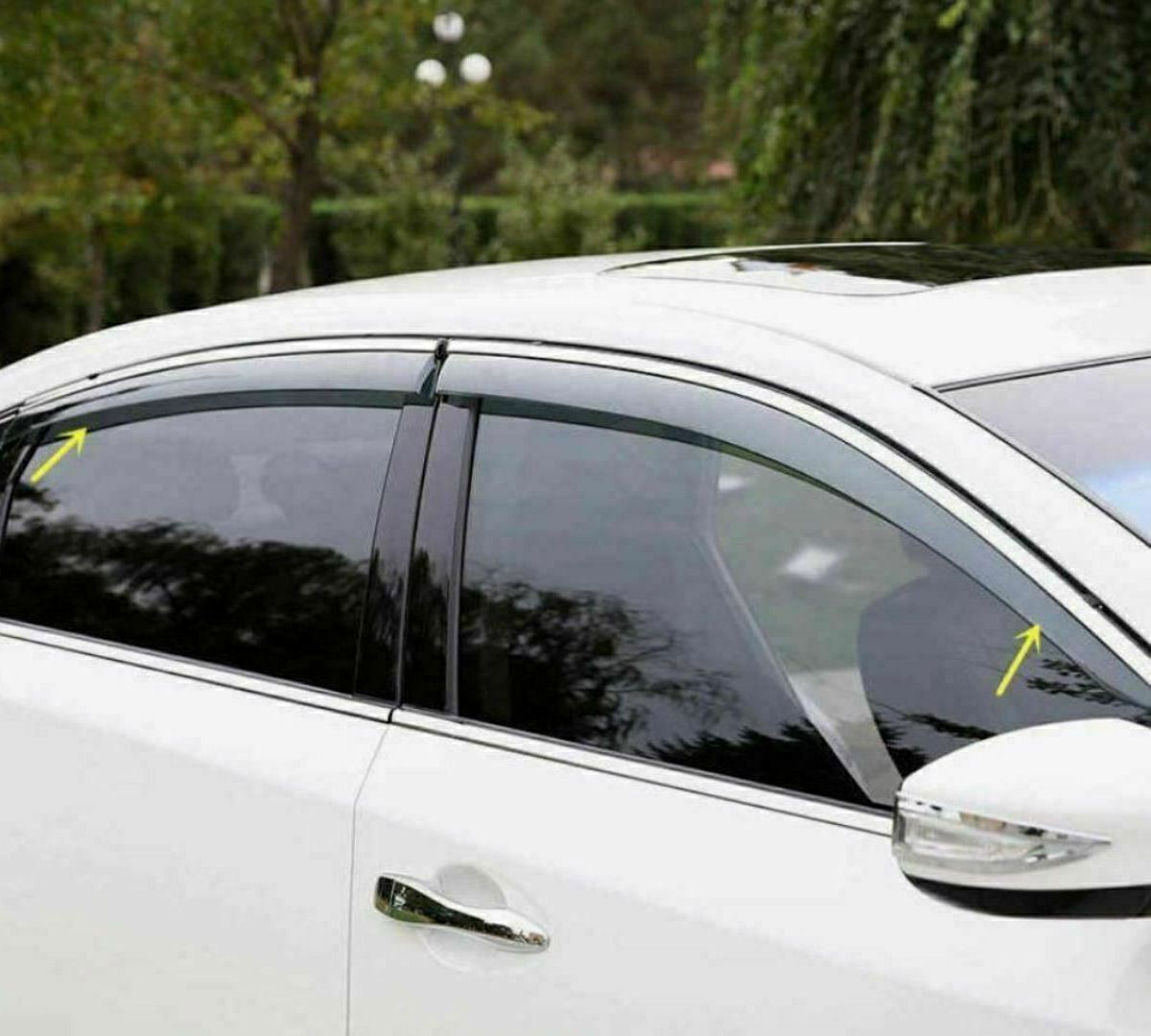 for Honda Accord 2023-24 Side Window Wind Visors Sun Rain Guard Vent Deflectors