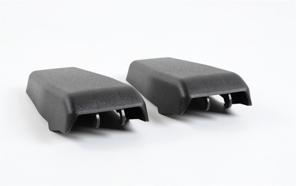 for Jeep for Wrangler JK 2007-2017 Tailgate Rear Window Glass Hinge Cover ABS Black