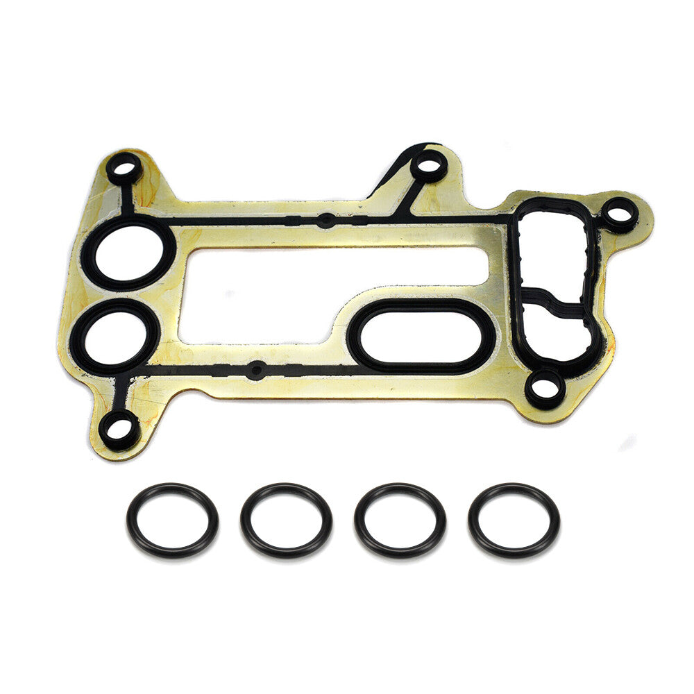 For BWM 1-Ser E81 E87 E88 E82 Rubber Oil Filter Housing Gasket O Ring Seal Kit Q