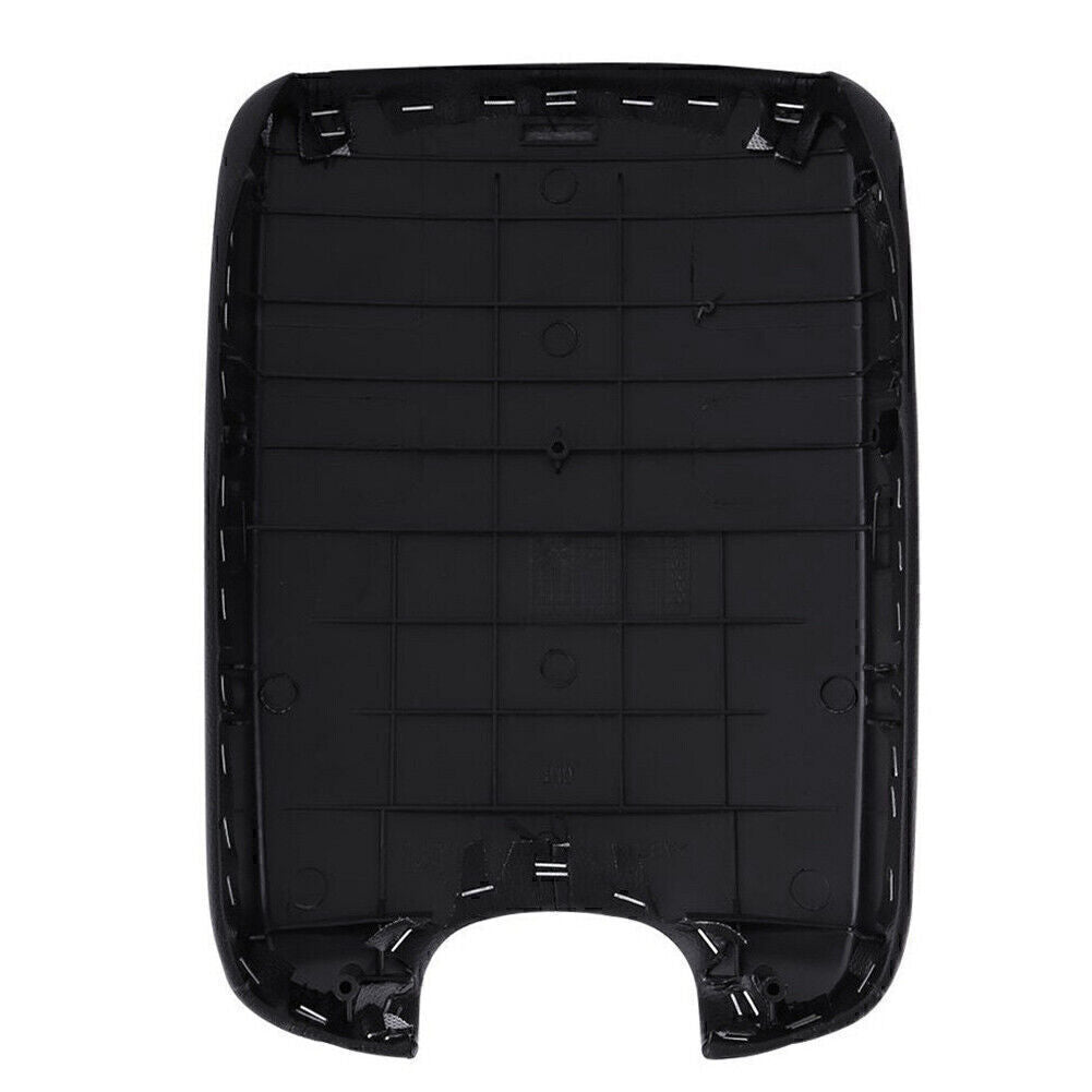 for Honda Accord 2008-2013 Black PU Leather Armrest Center Console Lid Cover Q
