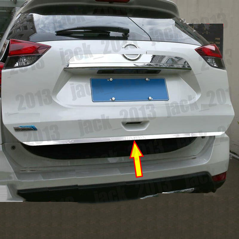 for Nissan Rogue X-Trail 2021-24 Steel REAR TRUNK TAIL GATE DOOR LID COVER TRIM