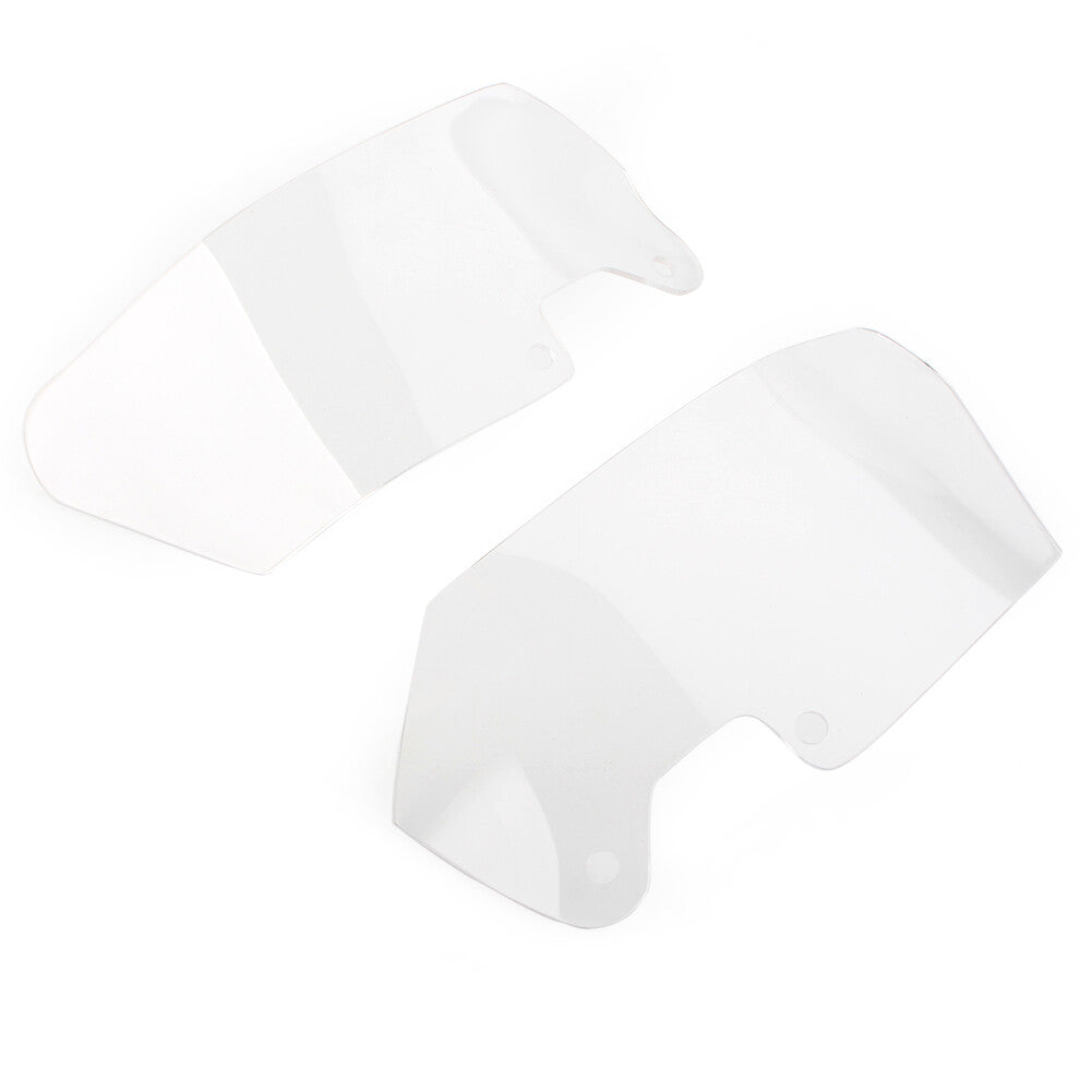 Fit R1200GS 04-12 Transparent Windshield Windscreen Ventilation plate side Panel Q