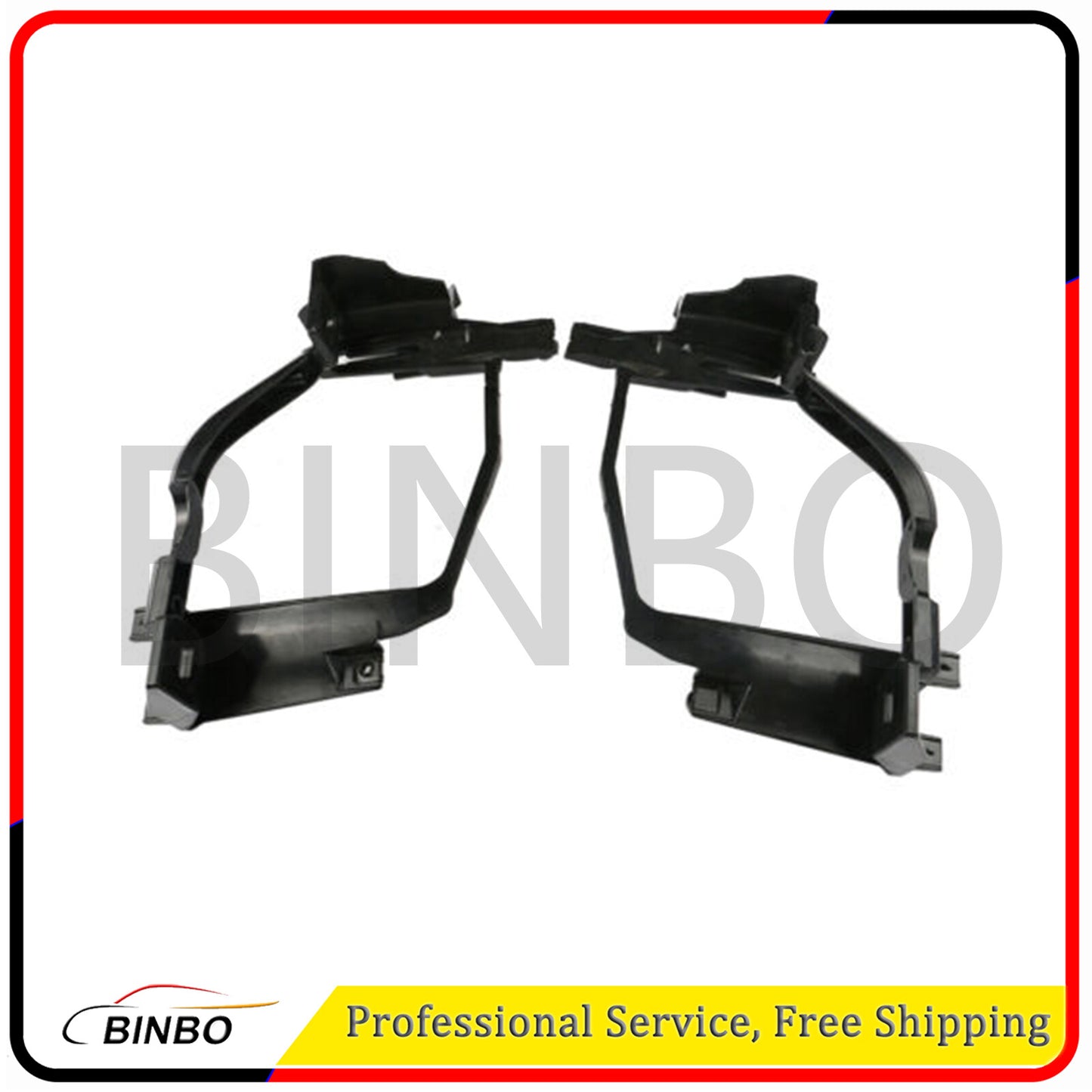 2Pcs LH RH Headlight Mount Bracket for BMW E60 E61 5 Series 528 535 2004-2010 Q