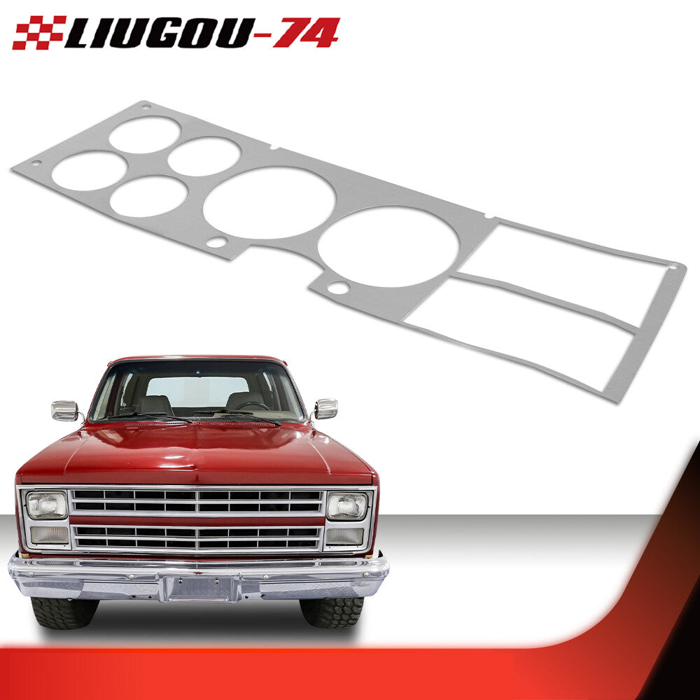 Suitable for 1981-1987 /Jimsy truck jacket suburban aluminum dashboard frame insert- v