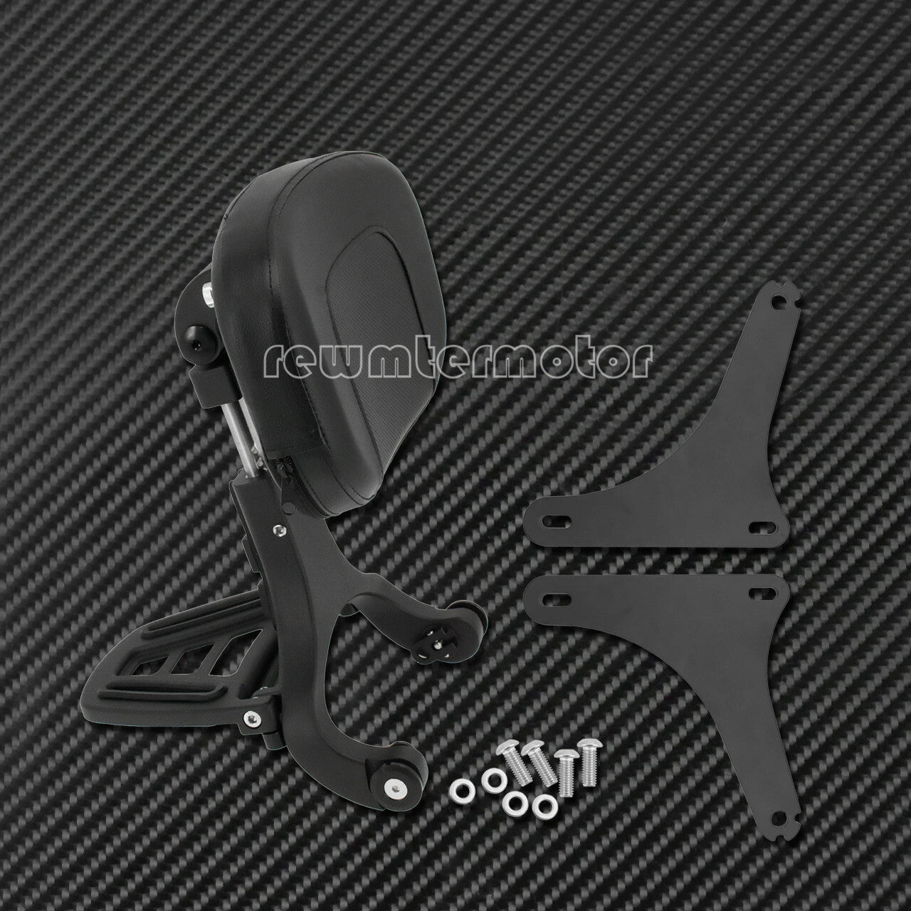 Multi-Purpose Driver Passenger Backrest Fit for Harley Softail FLSTC 2000-2017
