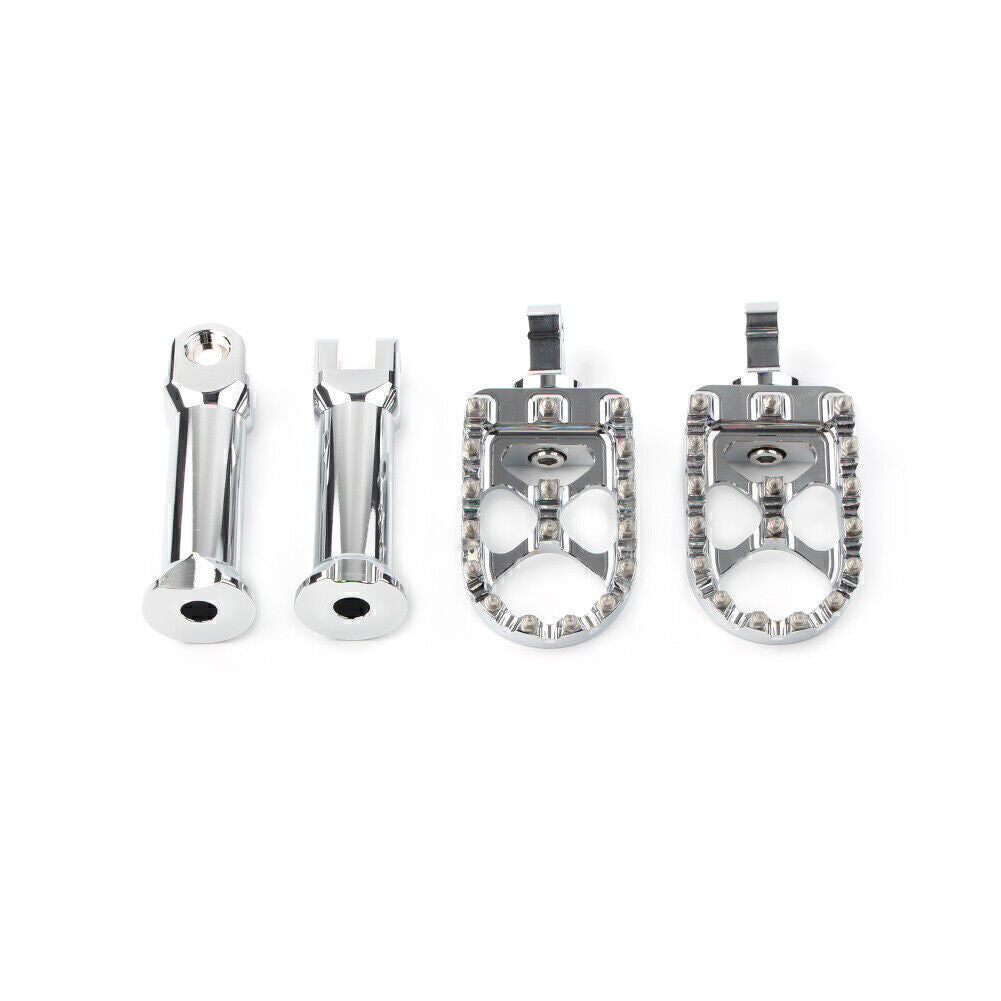 Chrome Rear Foot Peg Bracket Assembly for Harley Softail Street Bob 2018-2020