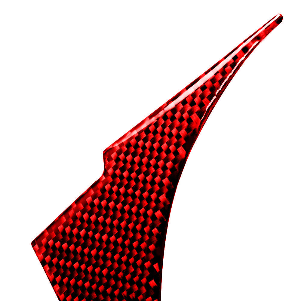 Red Carbon Fiber CD Player Cover Trim For COBALT 2005-2010 Type-A v