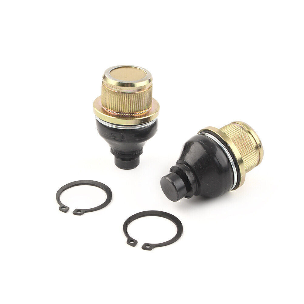 2pcs Fit Arctic Cat Front Suspension Metal Lower and Upper Ball Joint