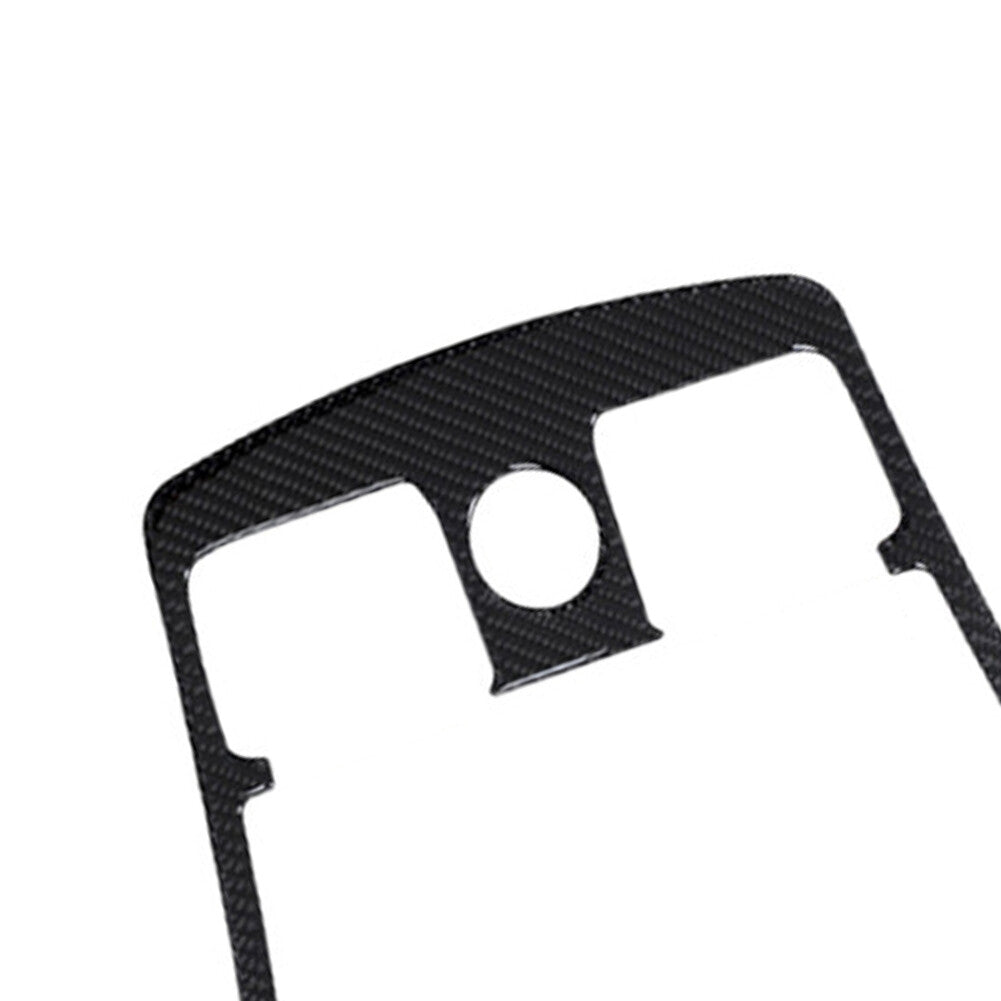 4Pcs Carbon Fiber Door Handle Cover Trim For Outlander 2014-2016 v